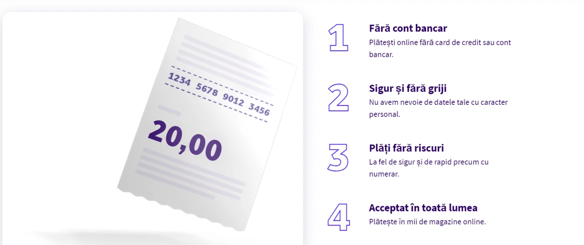 Paysafecard Steps